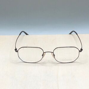 Tourneau Glasses t031 Brown Titanium New Old Stock 51-19-145 Rectangular Unisex